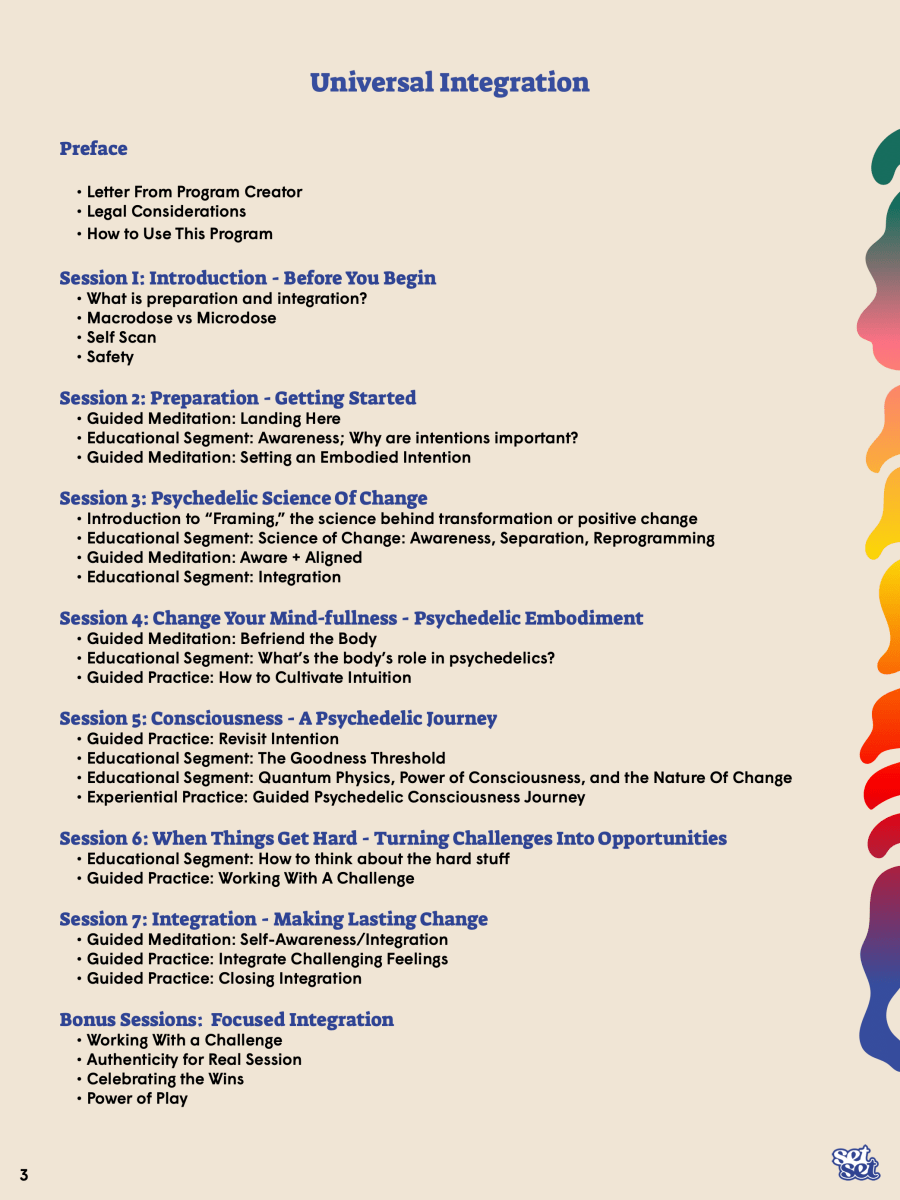 Universal Integration - SetSet